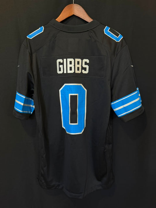 Jahmyr Gibbs Detroit Lions Nike 2nd Alternate Game Player Jersey - Negro