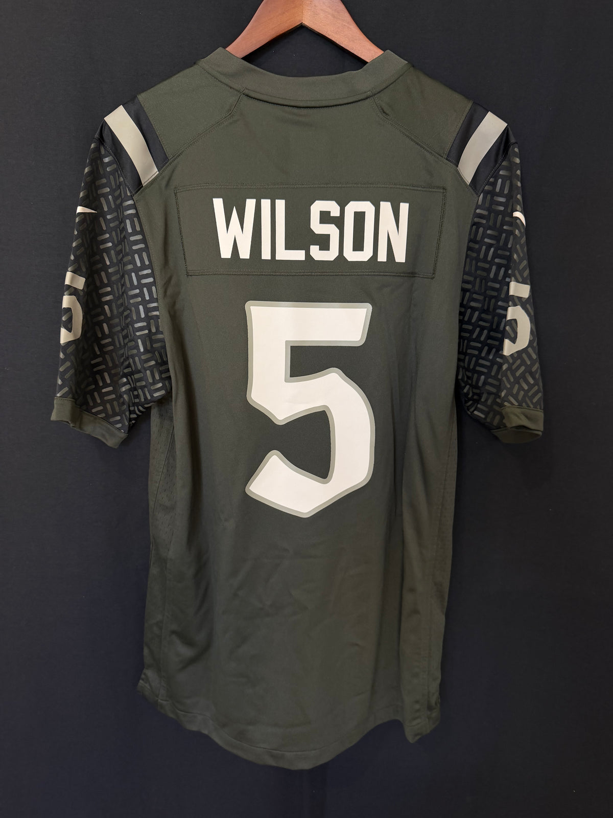 Garrett Wilson New York Jets Nike Rivalries Collection Game Jersey - Verde