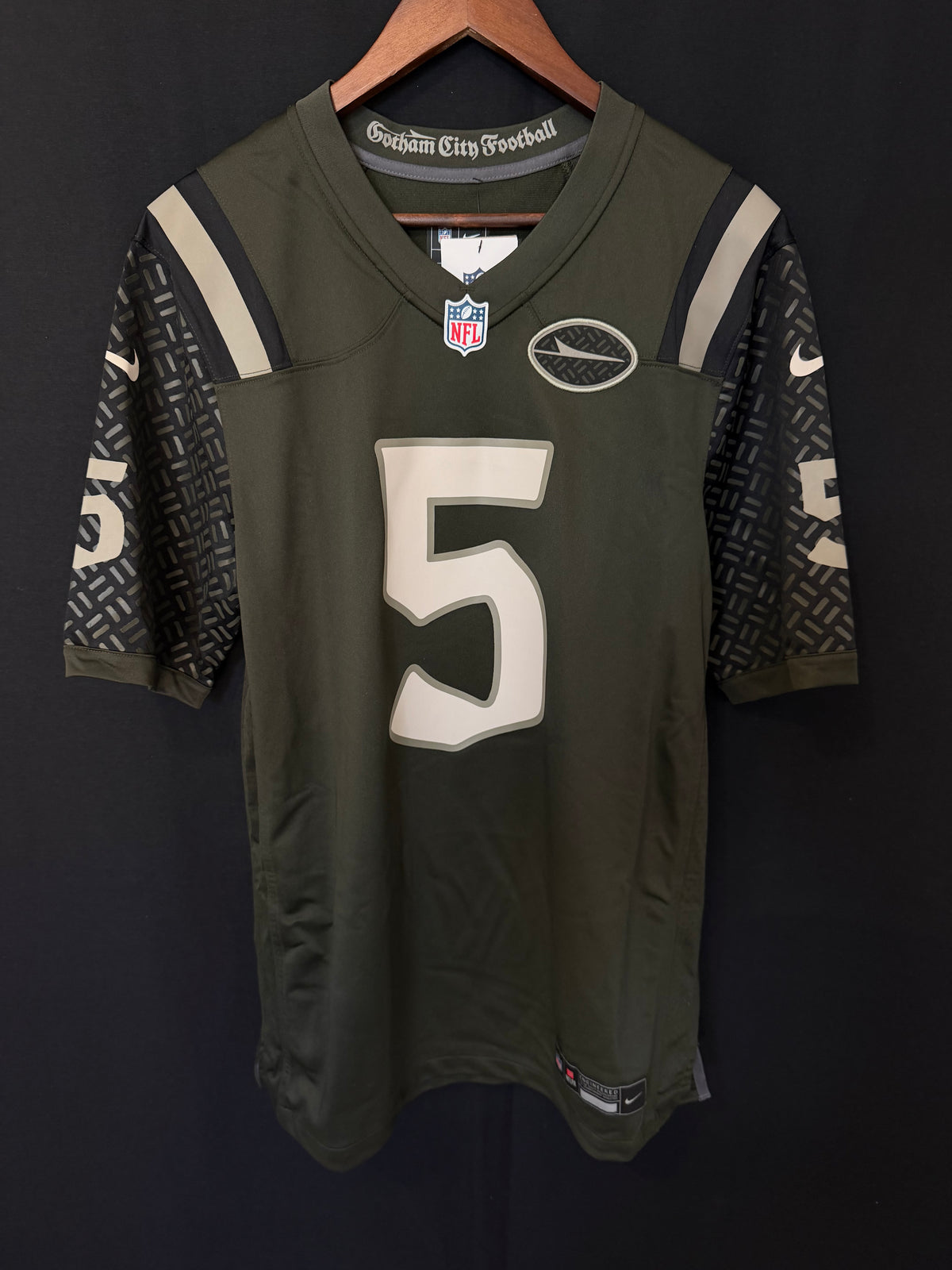 Garrett Wilson New York Jets Nike Rivalries Collection Game Jersey - Verde