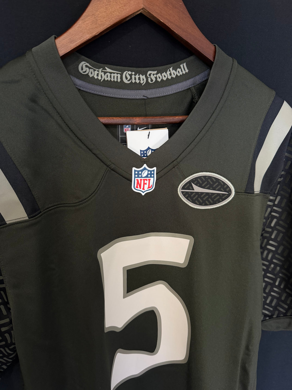 Garrett Wilson New York Jets Nike Rivalries Collection Game Jersey - Verde