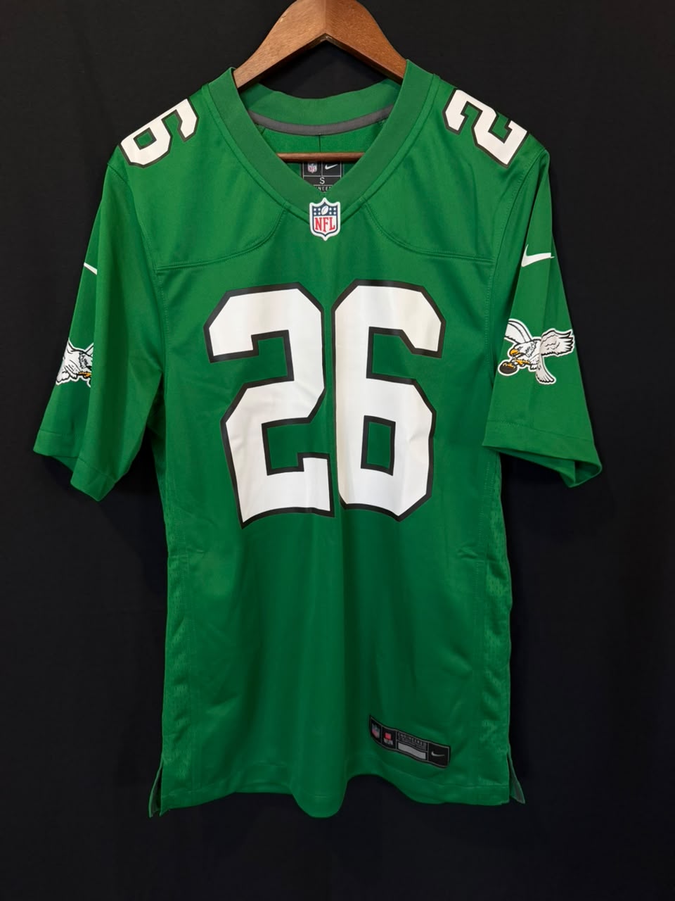 Saquon Barkley Philadelphia Eagles Nike Alternate Game Jersey - Verde