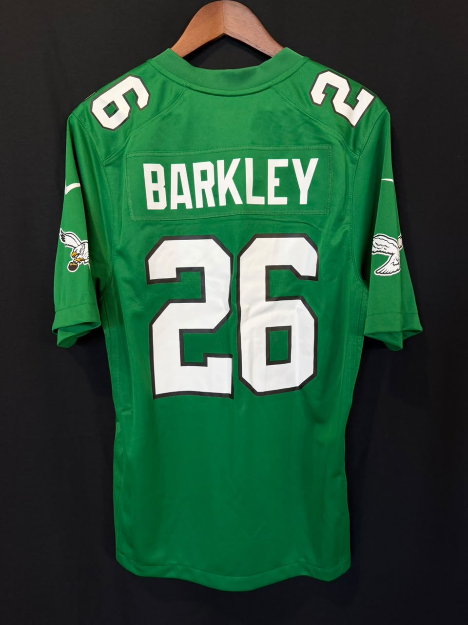 Saquon Barkley Philadelphia Eagles Nike Alternate Game Jersey - Verde