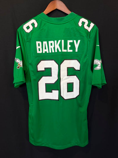 Saquon Barkley Philadelphia Eagles Nike Alternate Game Jersey - Verde