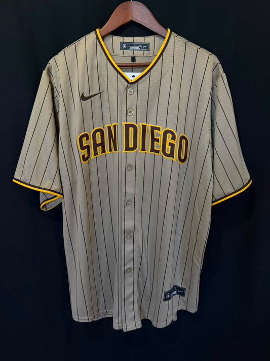 Fernando Tatis Jr San Diego Padres Nike Alternate Replica Jersey - Khaki