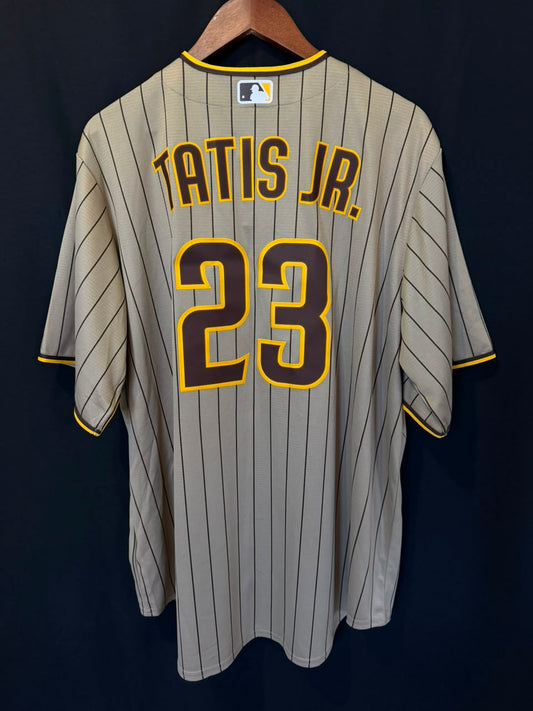 Fernando Tatis Jr San Diego Padres Nike Alternate Replica Jersey - Khaki