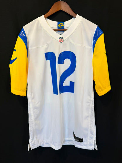 Puka Nacua Los Angeles Rams Nike Game Player Jersey - Blanco
