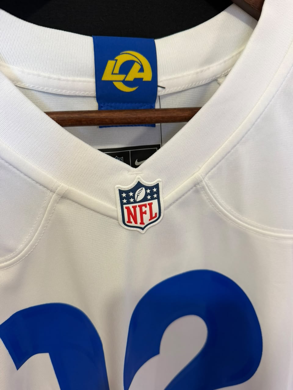 Puka Nacua Los Angeles Rams Nike Game Player Jersey - Blanco