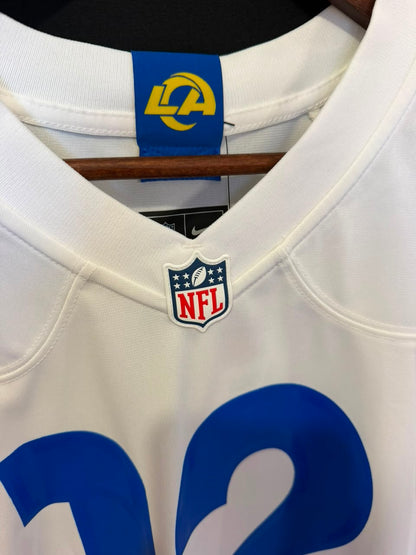 Puka Nacua Los Angeles Rams Nike Game Player Jersey - Blanco
