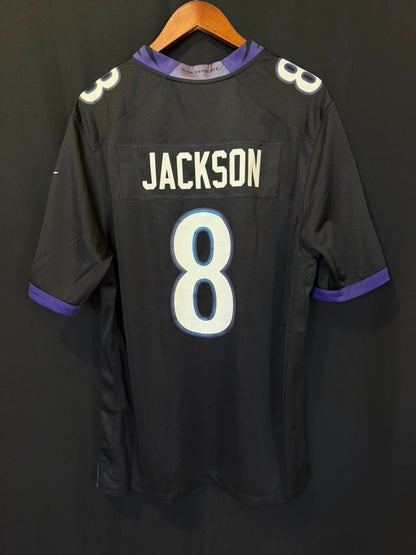 Lamar Jackson Baltimore Ravens Nike Alternate Game Jersey - Negro