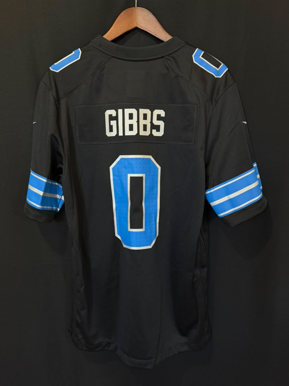Jahmyr Gibbs Detroit Lions Nike 2nd Alternate Game Player Jersey - Negro