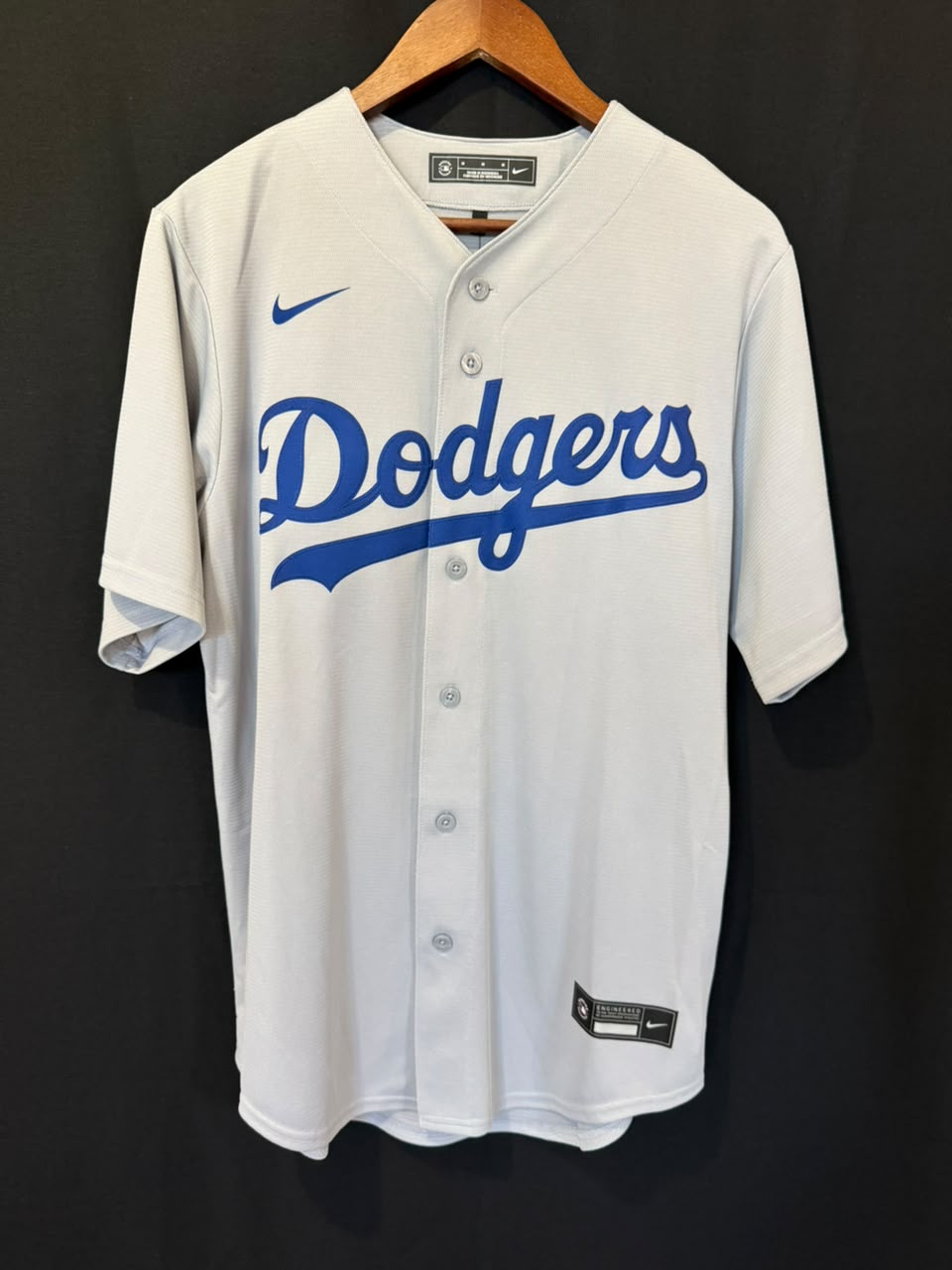 Mookie Betts Los Angeles Dodgers Nike Home Replica Jersey - Gris