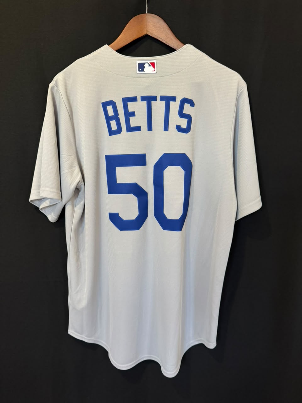 Mookie Betts Los Angeles Dodgers Nike Home Replica Jersey - Gris